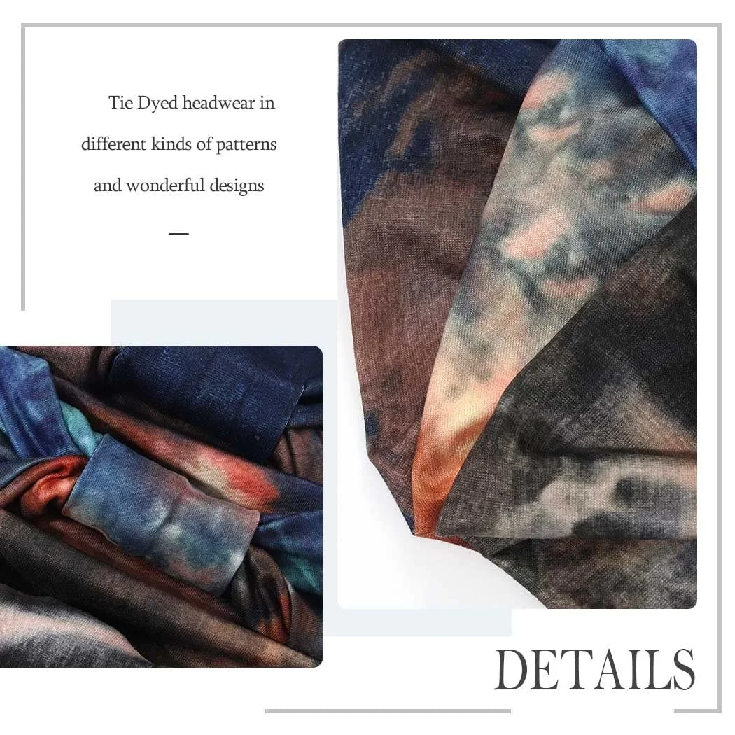 Пов'язка на голову Zoestar Boho Широка, фото №5