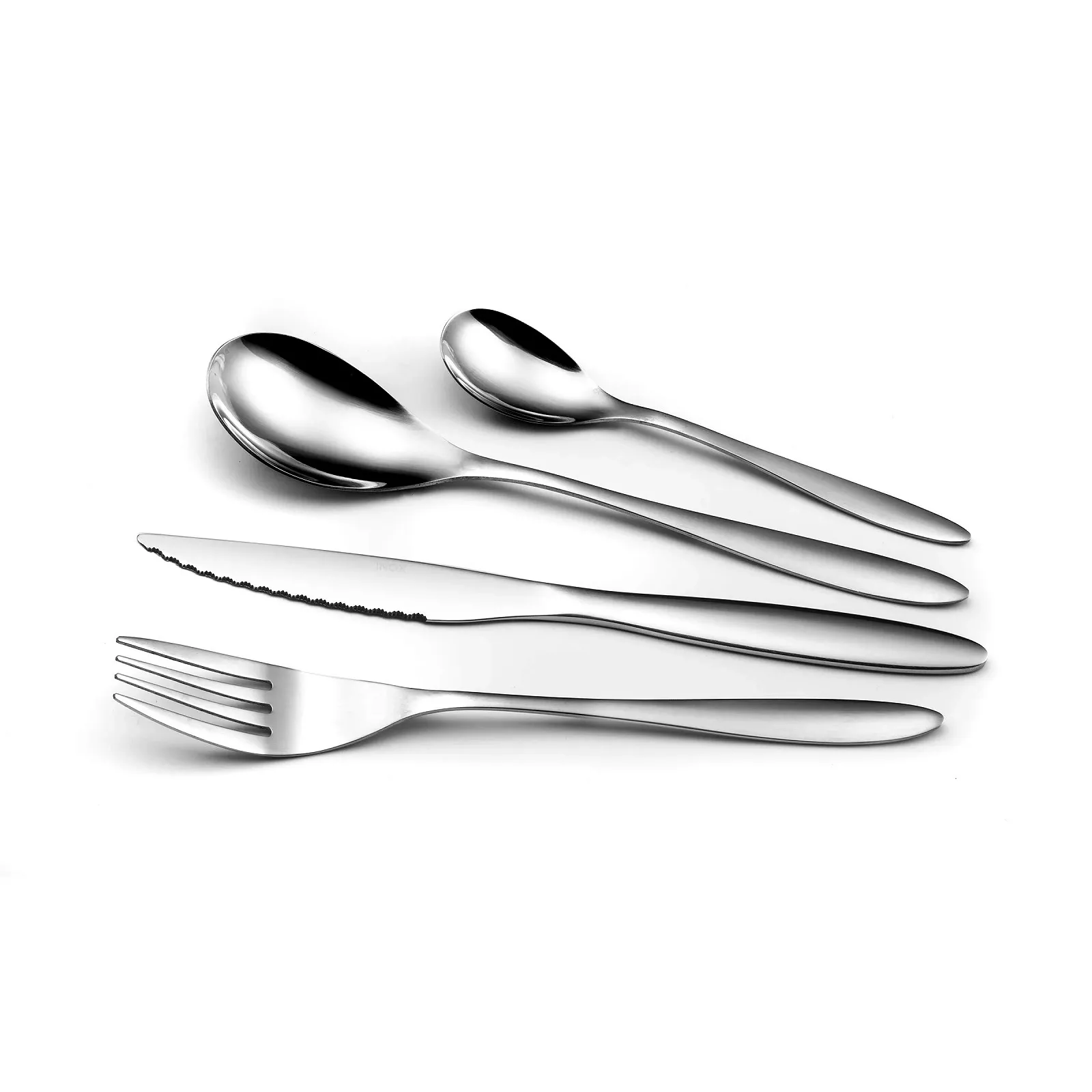 Набір столових приборів AMEFA Actual 24 предмети, нержавіюча сталь, фото №4 Набір столових приборів AMEFA Actual 24 предмети, нержавіюча сталь, фото №4