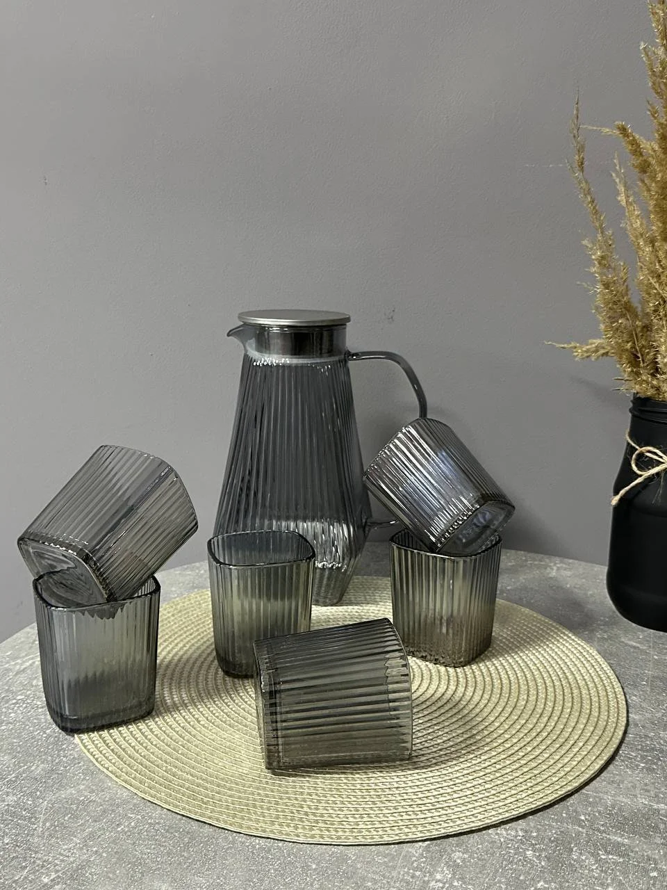 Набір Кувшин та 6 шт склянок, фото №2