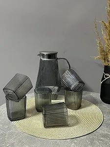 Набір Кувшин та 6 шт склянок synthetic.ua - Фото 1