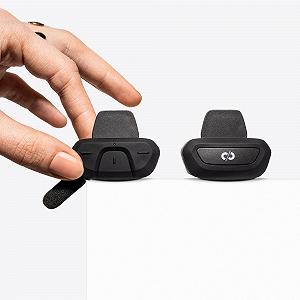 Навушники Supertooth ROAMEE Open-Ear Battery Bluetooth Hands-Free Intercom Stereo з технологією DSP для велосипедних/лижних шоломів - Фото 1