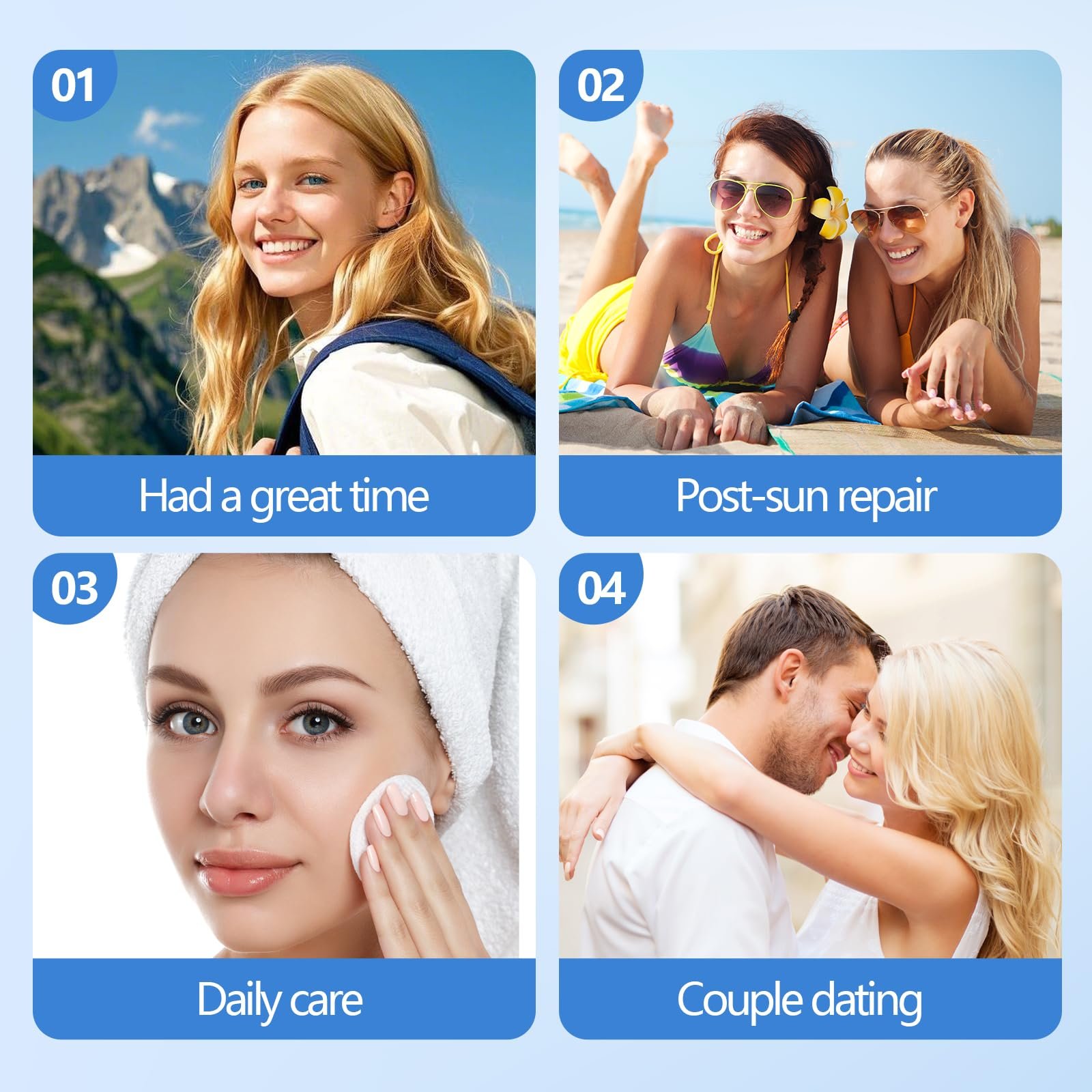 Маска для обличчя Collagen Real Зволожуюча, Заспокійлива, Тканинна, для всіх типів шкіри, 5 шт. в упаковці, фото №6