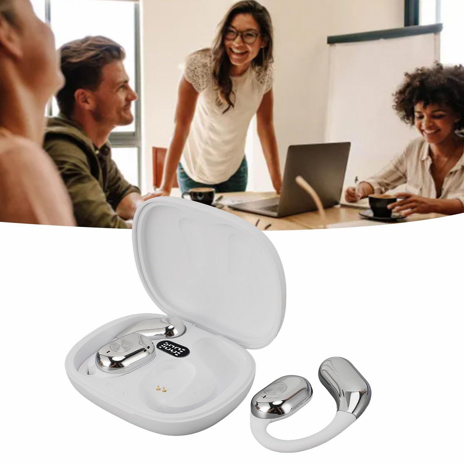 Навушники 3-в-1 с голосовым переводчиком, поддержка 144 языков онлайн, беспроводные Bluetooth 5.3 наушники с чехлом для зарядки, устройство мгновенного голосового перевода с приложением для деловых поездок, фото №7