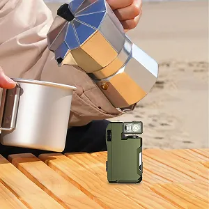 Ліхтарик портативний компактний для кемпінгу 400 люмен synthetic.ua - Фото 1