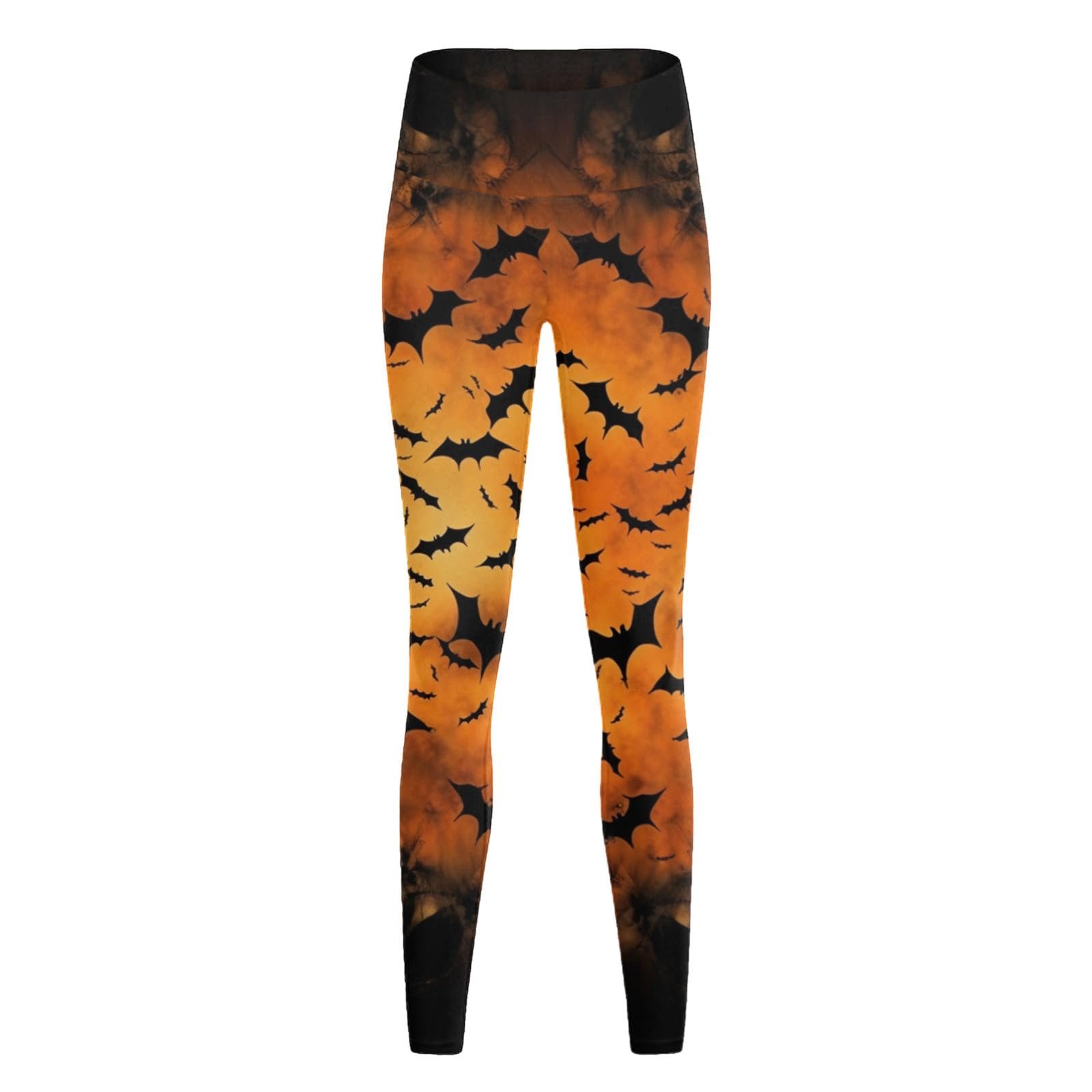 Легінси Generisch Halloween Floral Print Spider Bat Для жінок, Геловін, відьма, Для йоги, легінси з ефектом ліфтингу сідниць Vampire Scrunch, еластичні штани-легінси Для жінок, фото №4