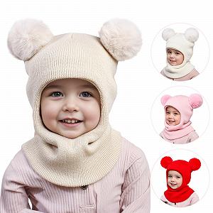 Дитяча зимова шапка Шарф - Фото 1