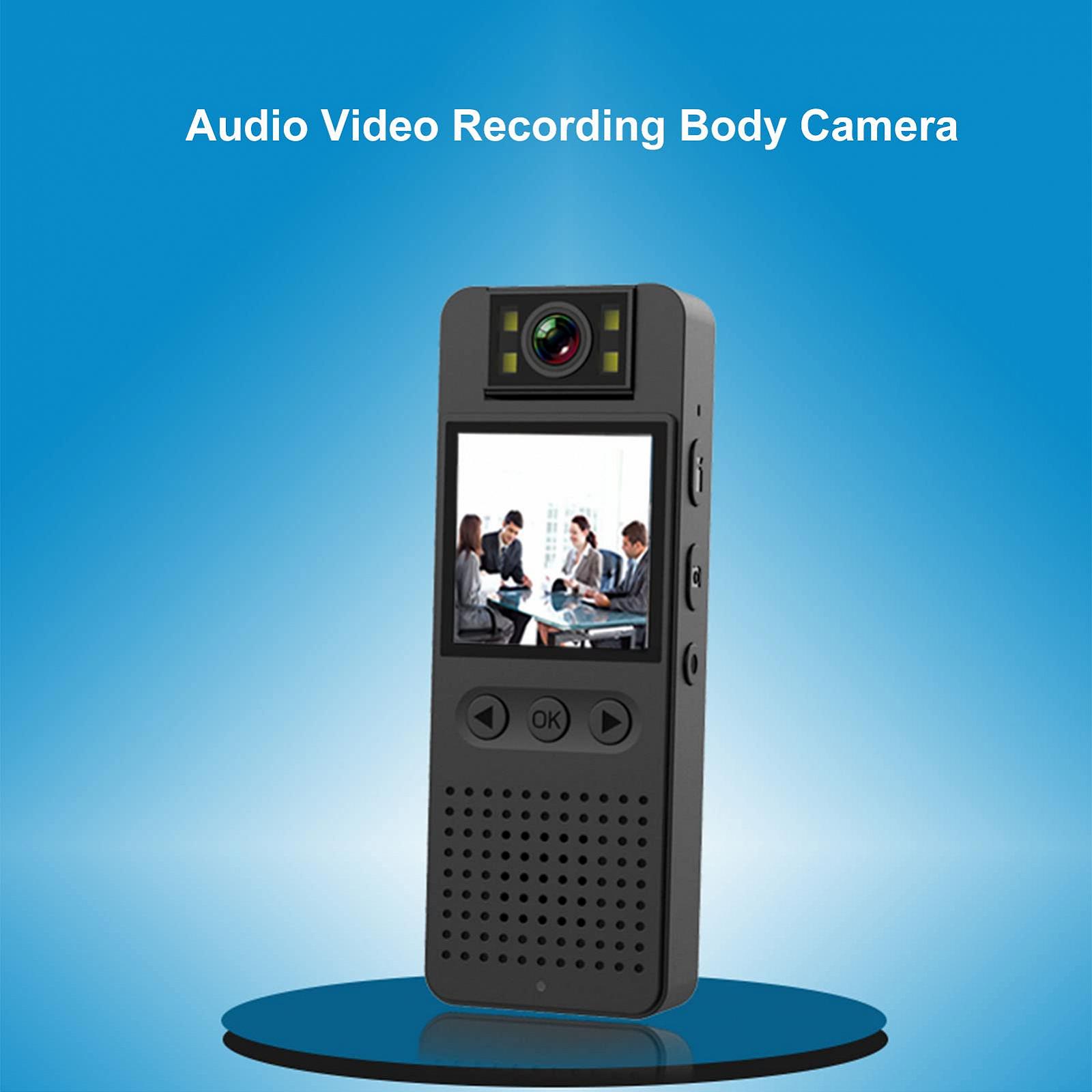 Екшн-камера NIZUUONE Body Camera 18P Vlog для тіла з аудіо-відеозаписом (32GB), фото №3