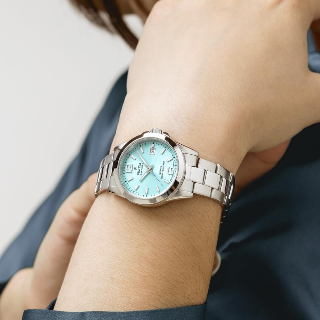 Женские Часы Festina Swiss Made Серебряный, фото №3