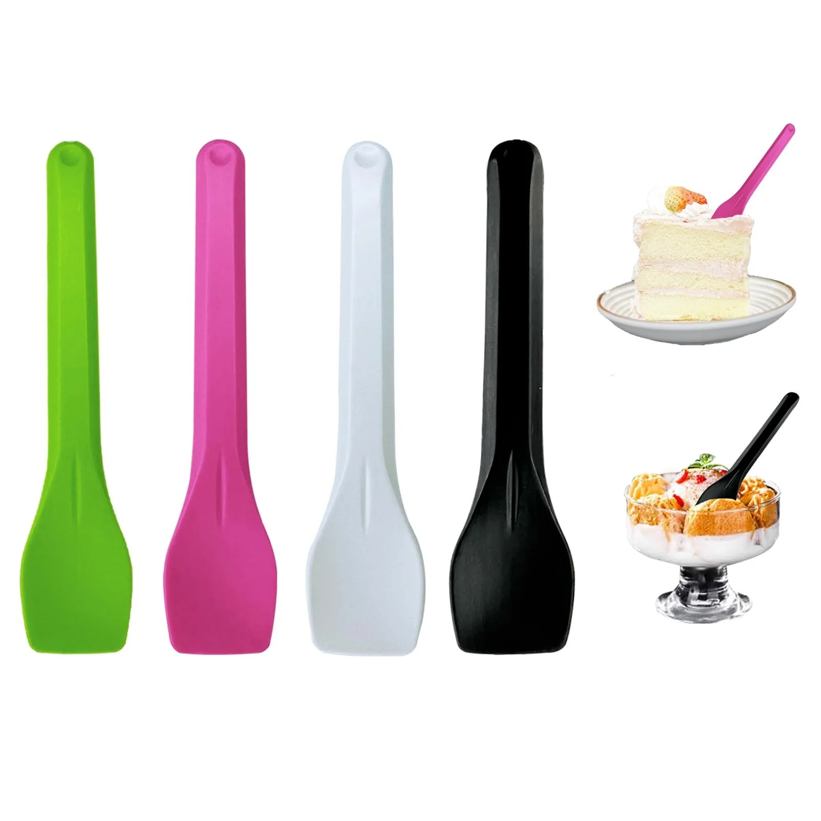 Набір ложок для морозива 100 шт,, фото №1