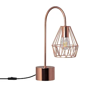 Настільна лампа LEDKIA LIGHTING Fugalaau 470х330х170 мм E27 Copper Metal - Фото 1