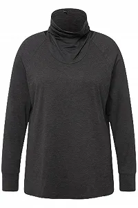 Жіночий светр Ulla Popken великого розміру, дуже м'який, отвір для великого пальця 821600 - Фото 1