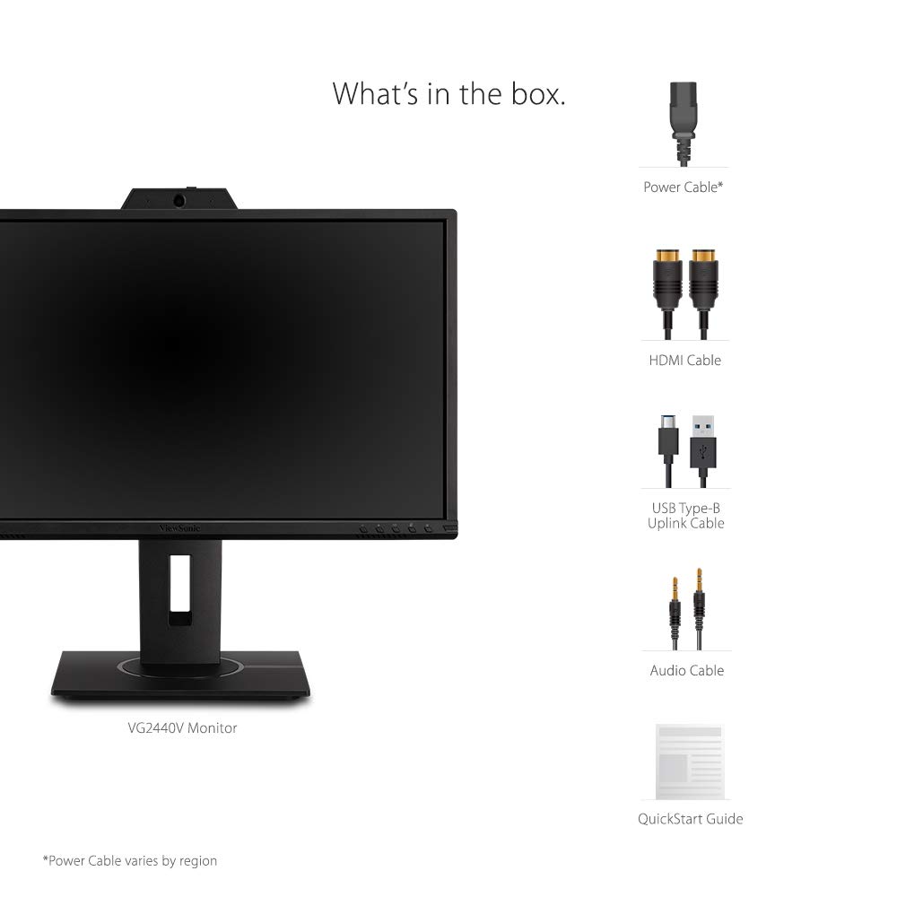 Монітор Viewsonic Business HDMI DP USB 3.0 Hub регулювання висоти догляд за очима чорний, фото №7