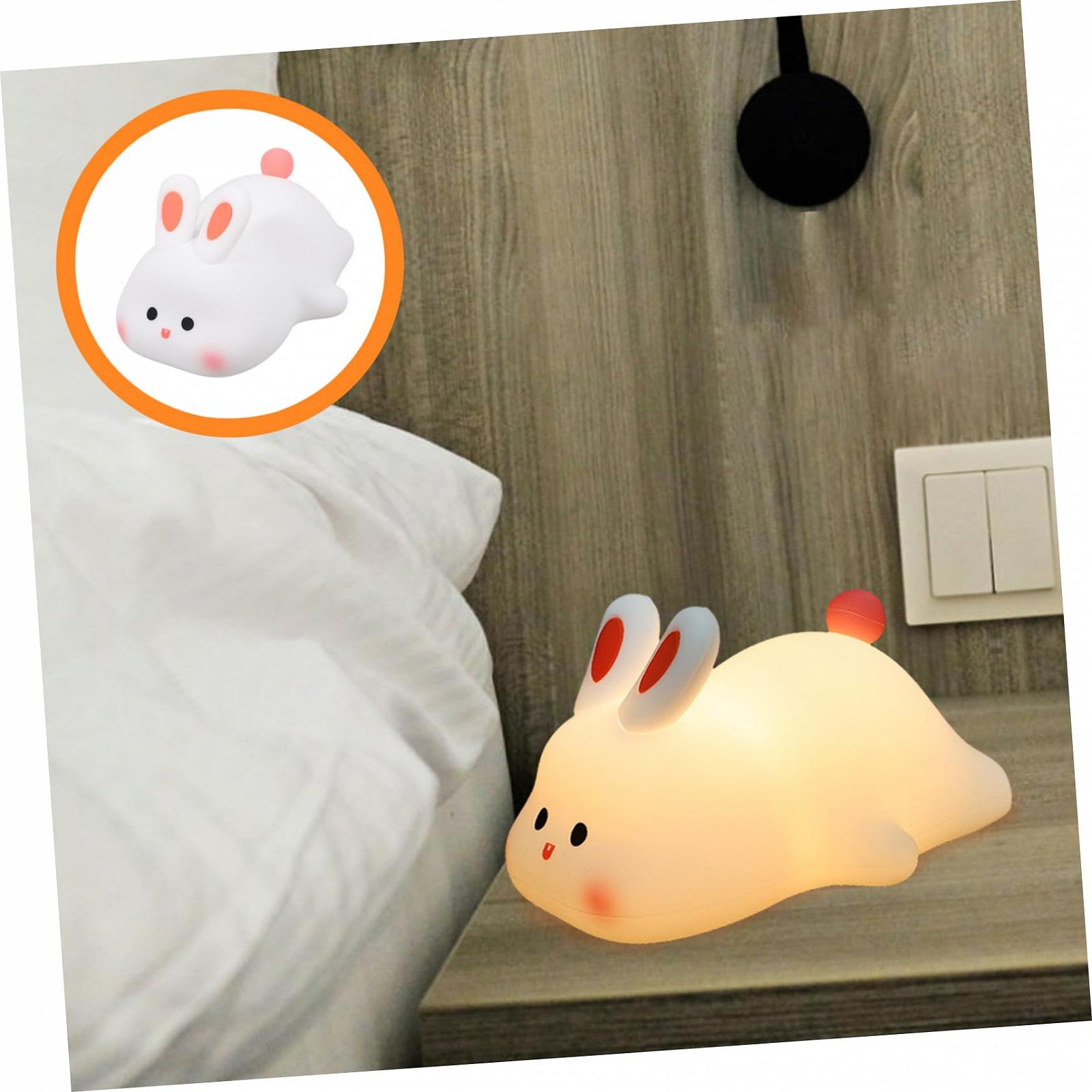 Ночник PRETYZOOM Pack of 2 Rabbit Children's Lamp, фото №2