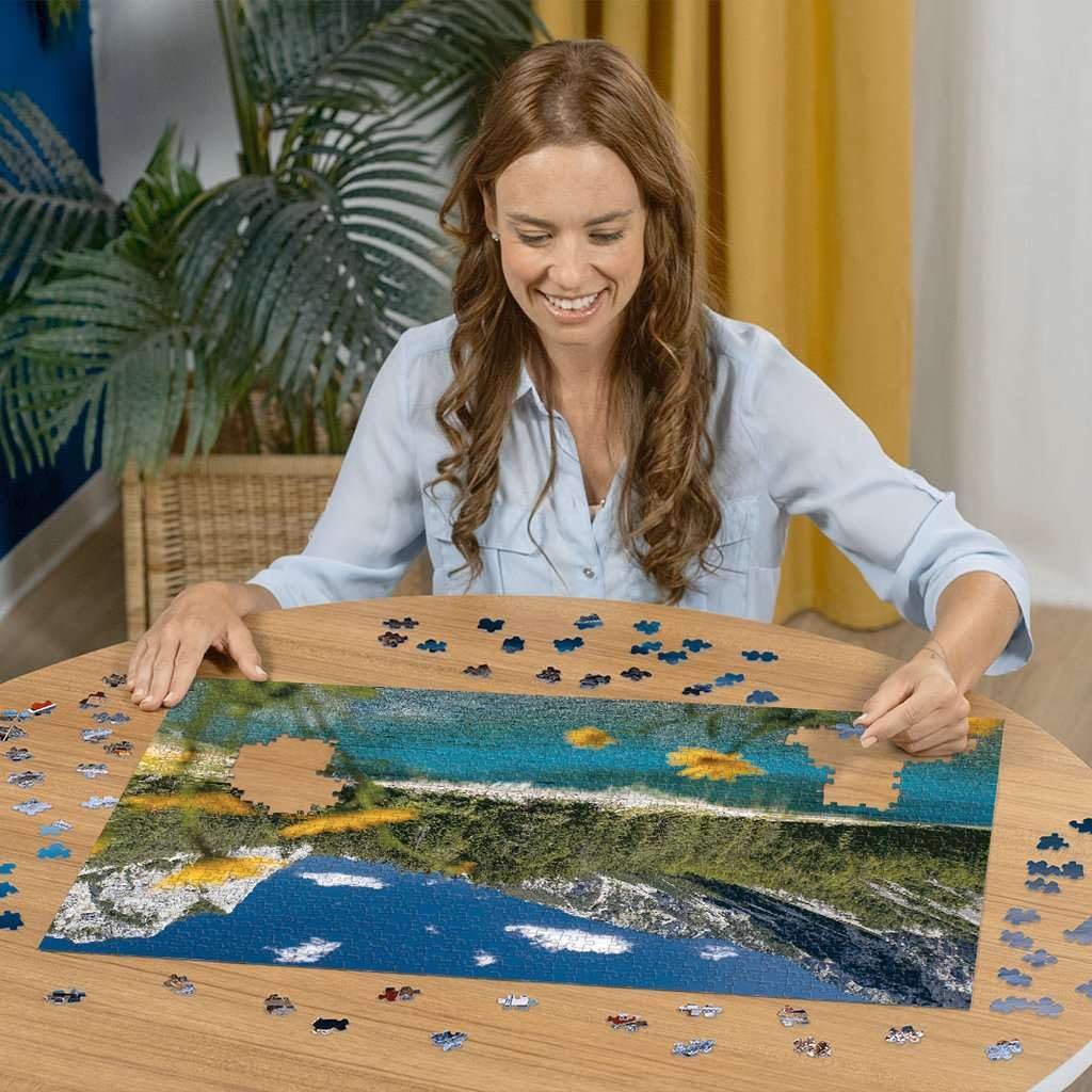 Пазл Ravensburger 12000563 "Зеленое озеро" 1000 элементов, фото №3