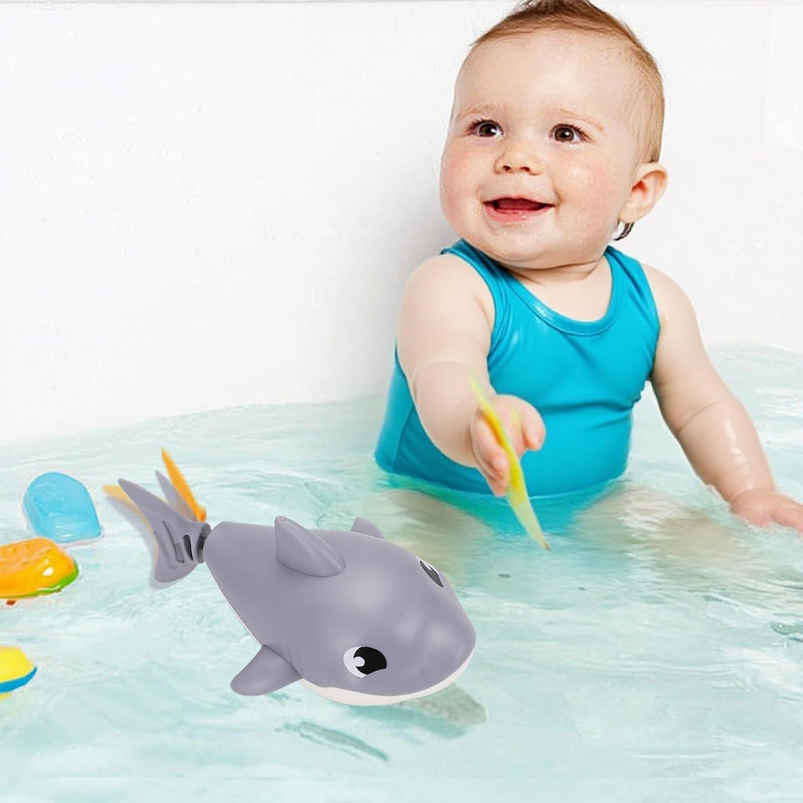 Игрушка для ванной Акула заводная для малышей, фото №2