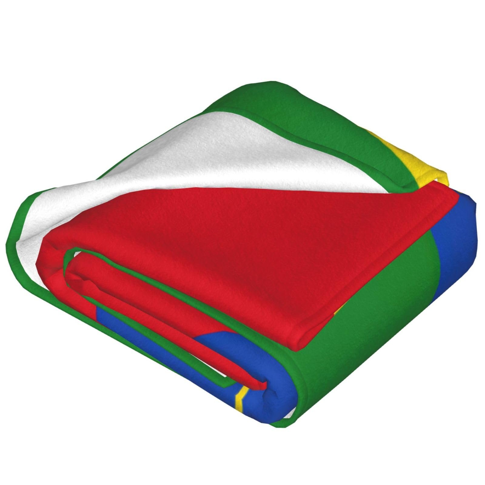 Фланелева Покривало Superweiche з прапором Ефіопії, колір - різнобарвний, фото №4 Фланелева Покривало Superweiche з прапором Ефіопії, колір - різнобарвний, фото №4