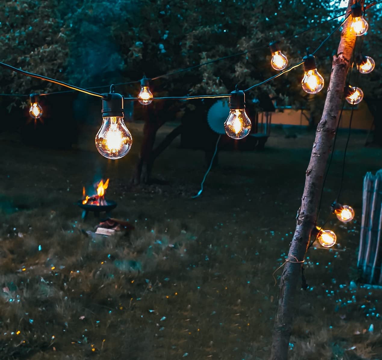 Гірлянда LED Hellum Party, 4.5 м, 10 ламп, різнокольорова, фото №6