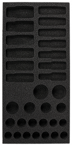 Ложемент із піноматеріалу SW-STAHL Z3013-EINLAGE36, порожній, для Z3013-36 - Фото 1