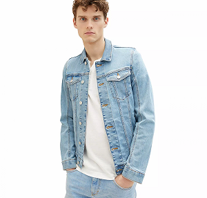 Куртка Tom Tailor 1035658-10118 джинсовая Голубой XXXL - Фото 1