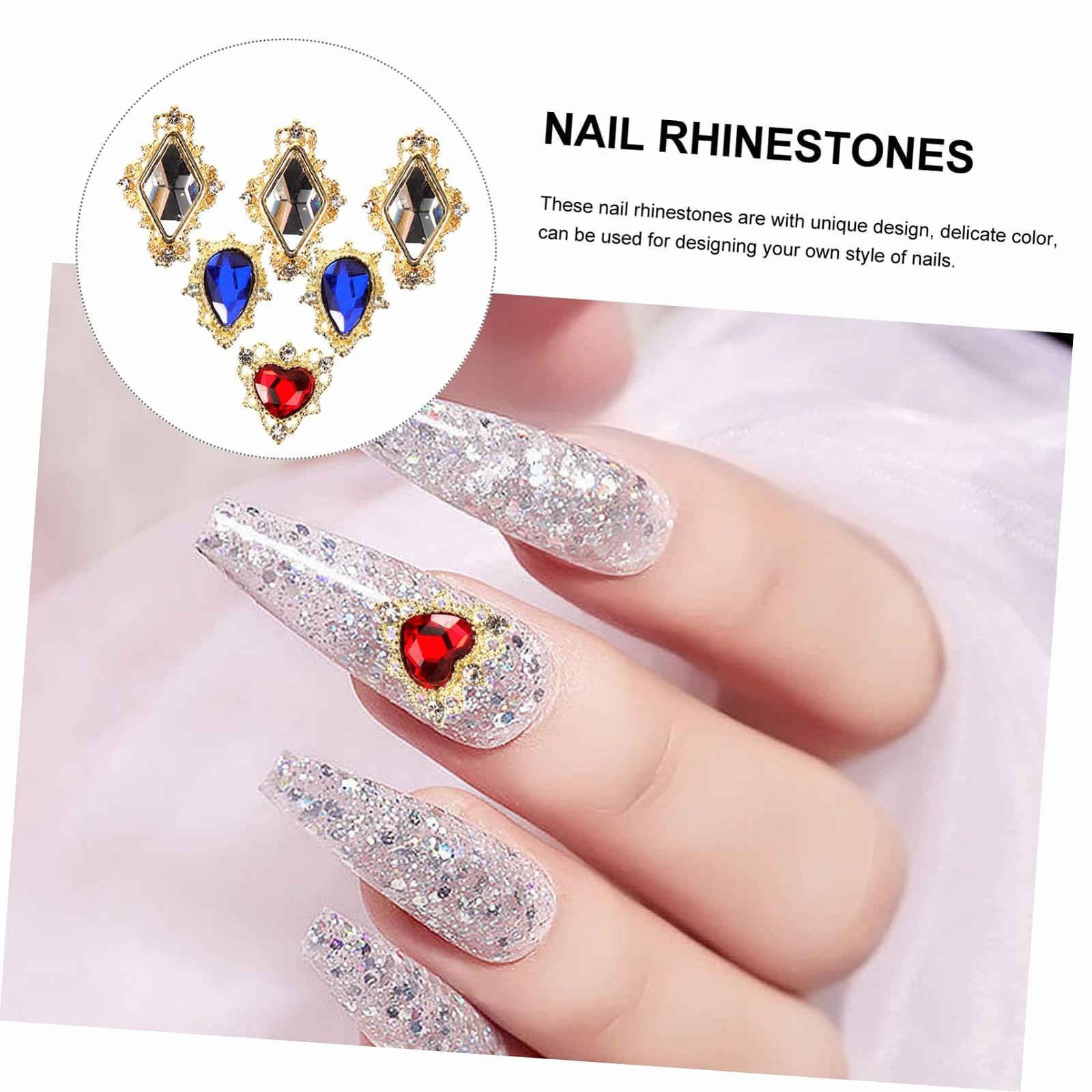 Стразы для ногтей Healeved 30 шт. Камни для маникюра, фото №7
