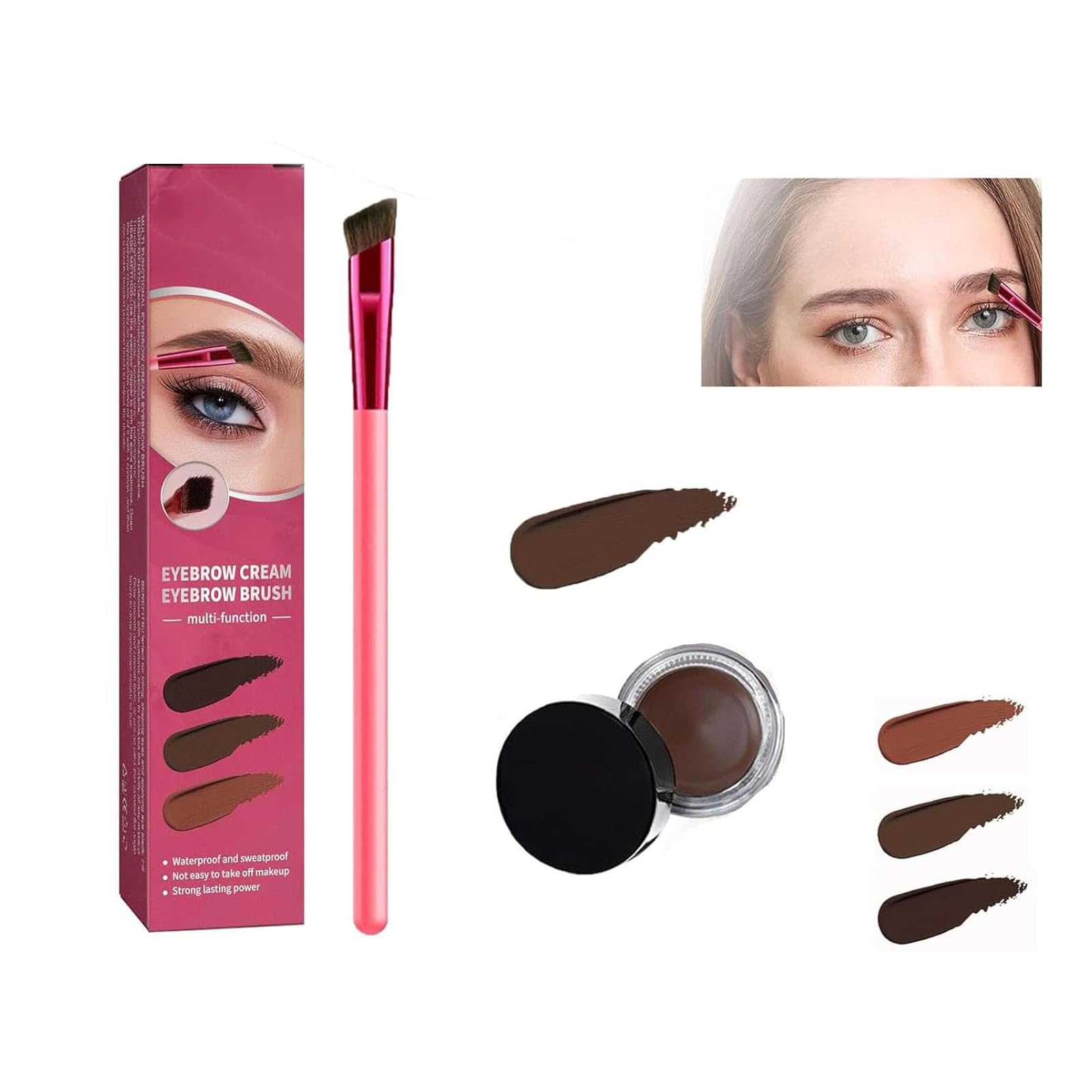 Набор Fledimo Anjoise 4D Laminated для ухода за бровями 2024 темно-коричневый, фото №1 Набор Fledimo Anjoise 4D Laminated для ухода за бровями 2024 темно-коричневый, фото №1