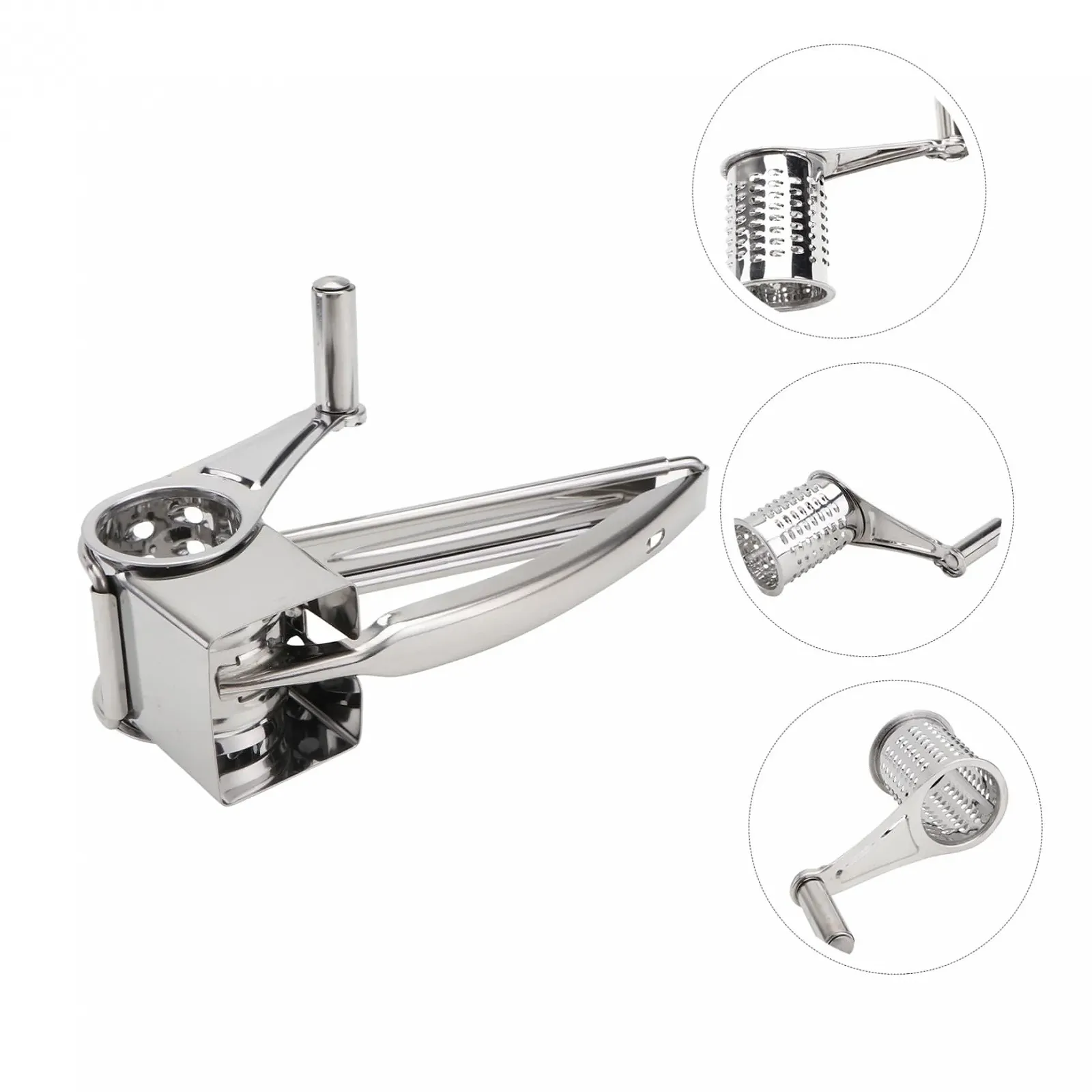 Ручная терка Abaodam 4 шт. Вращающаяся ручка, фото №7