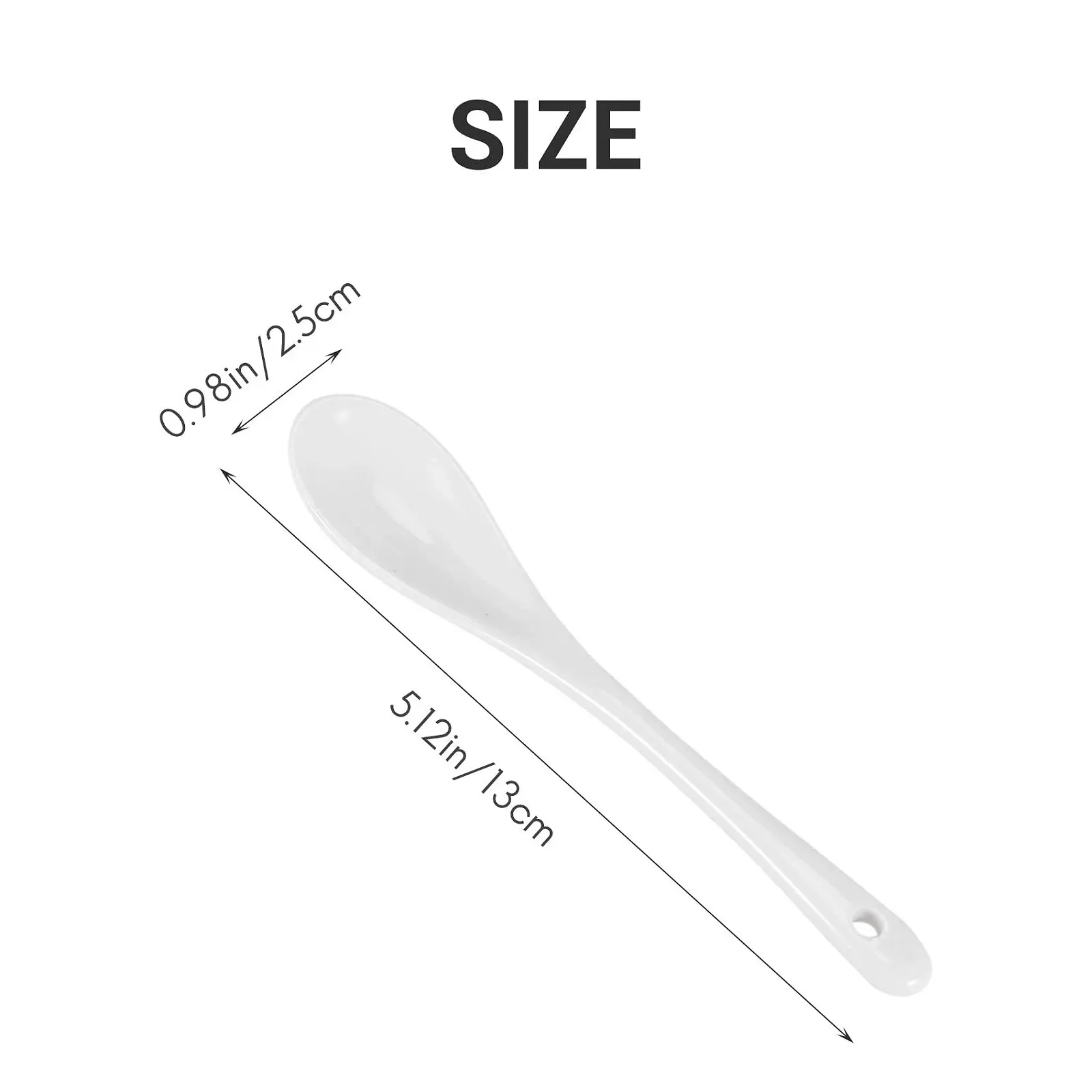 Ложка порцелянова Mini 5 шт., фото №3