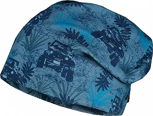 Шапка-бини для девочек с защитой от УФ-лучей Maximo, серая - Фото 1