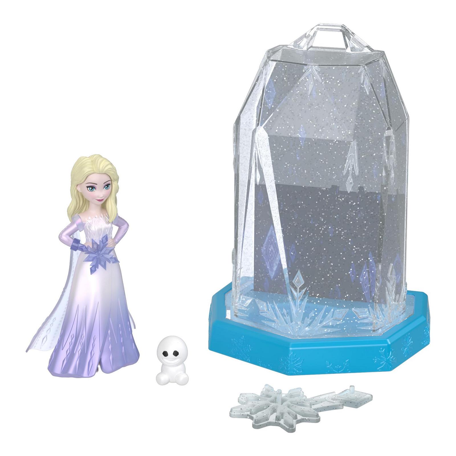 Лялька Mattel Disney Frozen Small Doll Set Ice Reveal з 1 лялькою, льодовим гелем та 6 сюрпризами, включно з фігуркою друга та аксесуарами, фото №3