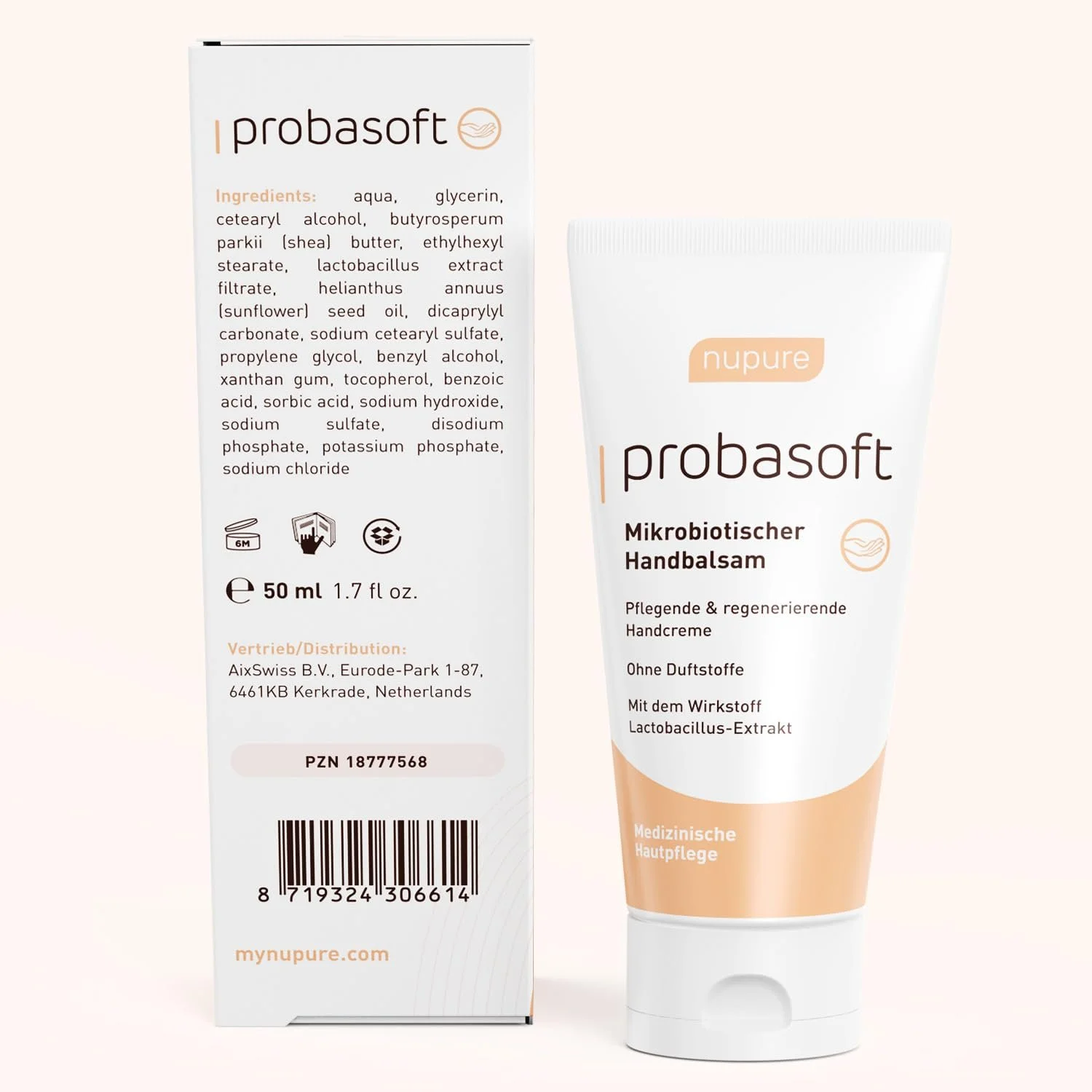 Крем для рук Nupure Probasoft 50 мл для дуже сухої шкіри рук, фото №7 Крем для рук Nupure Probasoft 50 мл для дуже сухої шкіри рук, фото №7