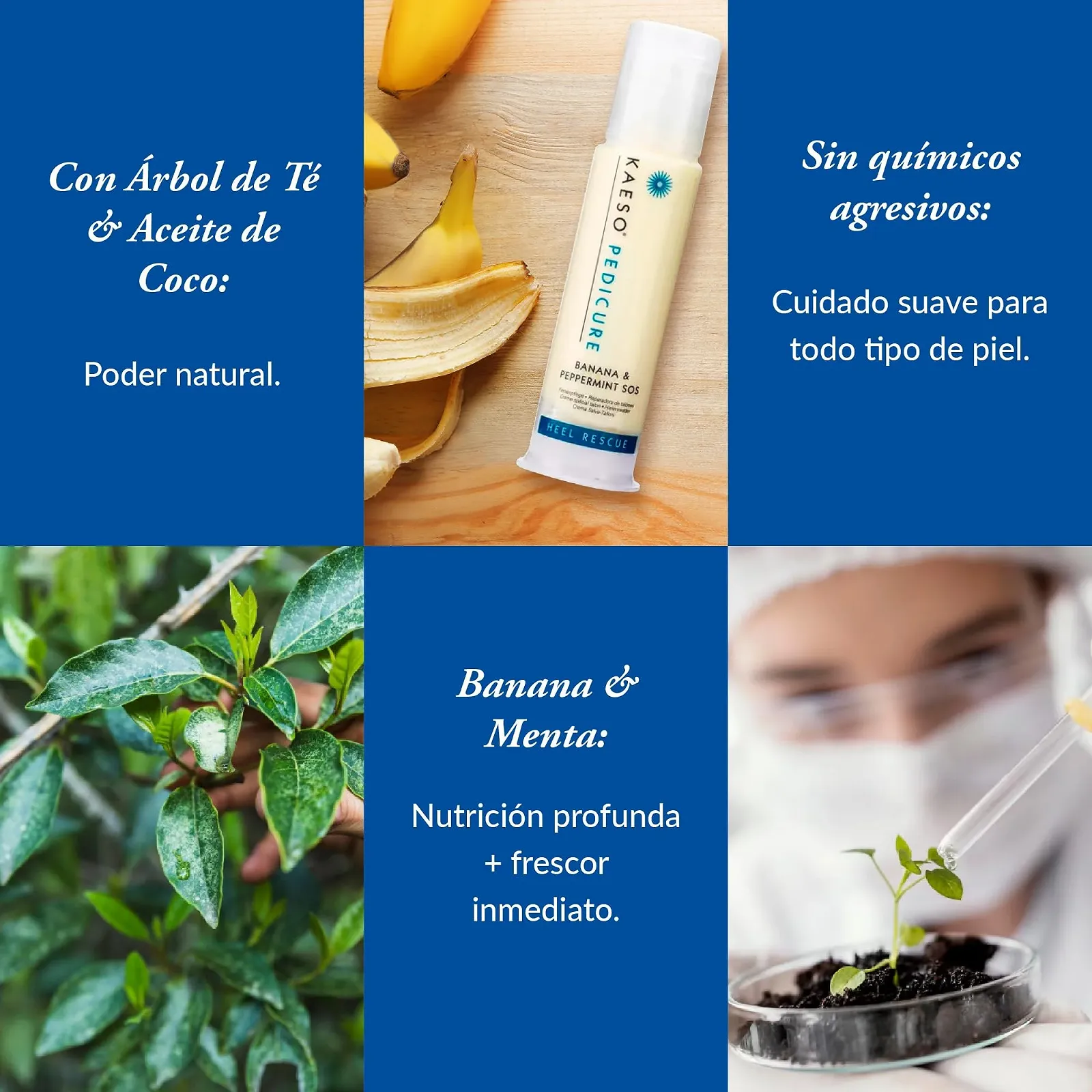 Крем для пяток Kaeso SOS Banana and Peppermint 150 мл, фото №6