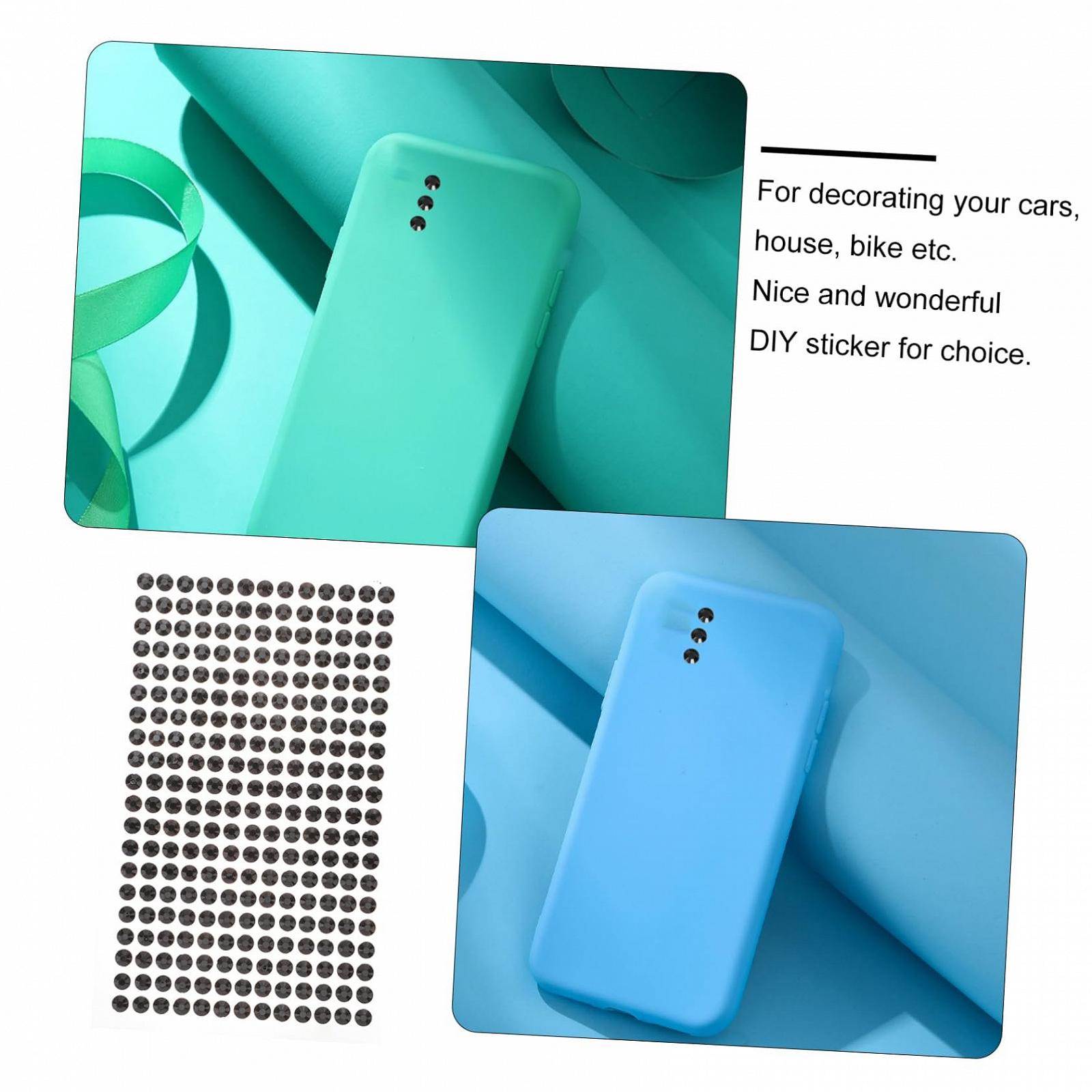 Стразы Самоклеящиеся FRCOLOR 468 шт. для декорации Черные Стразы Наклейки для рукоделия и творческих проектов, фото №9 Стразы Самоклеящиеся FRCOLOR 468 шт. для декорации Черные Стразы Наклейки для рукоделия и творческих проектов, фото №9