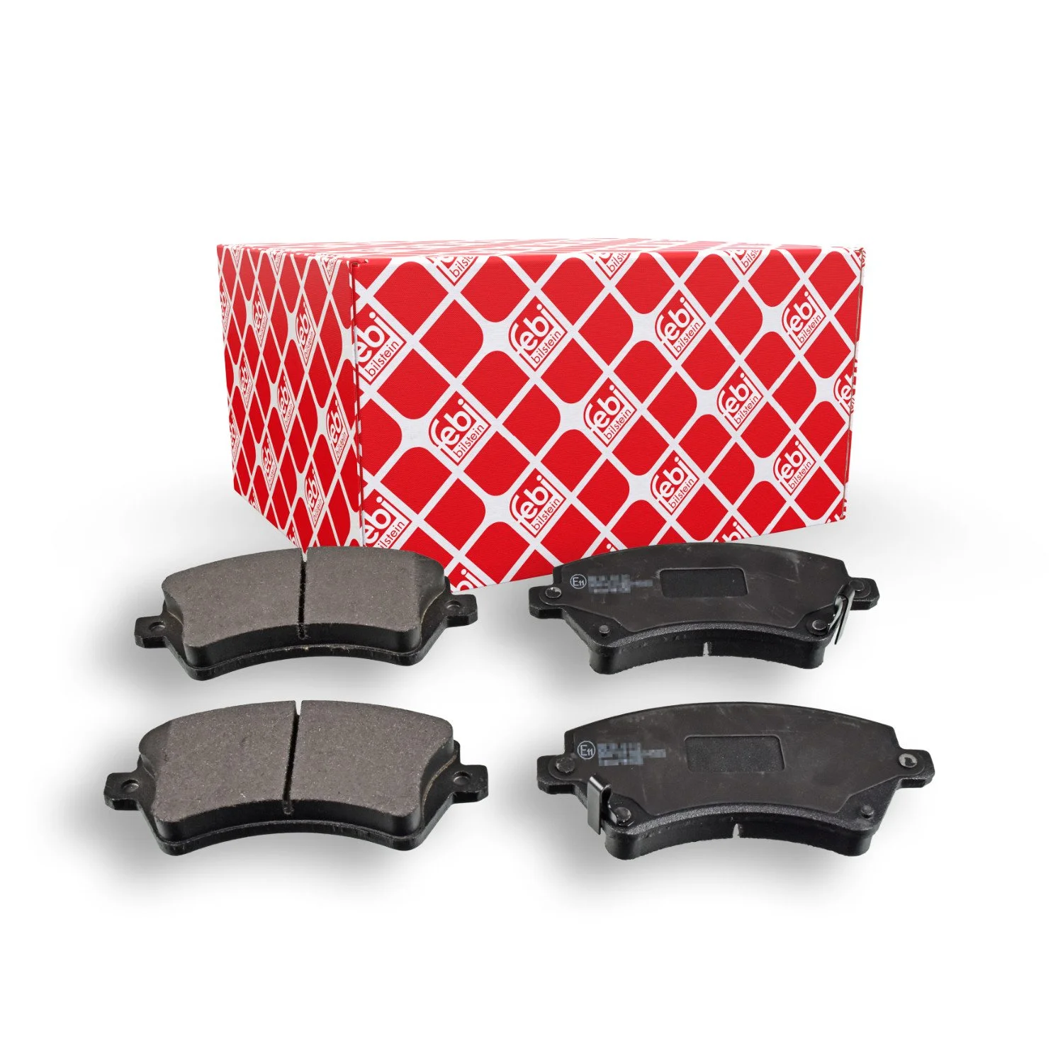 Комплект гальмівних колодок FEBI BILSTEIN 16539 для TOYOTA передній міст, фото №1 Комплект гальмівних колодок FEBI BILSTEIN 16539 для TOYOTA передній міст, фото №1