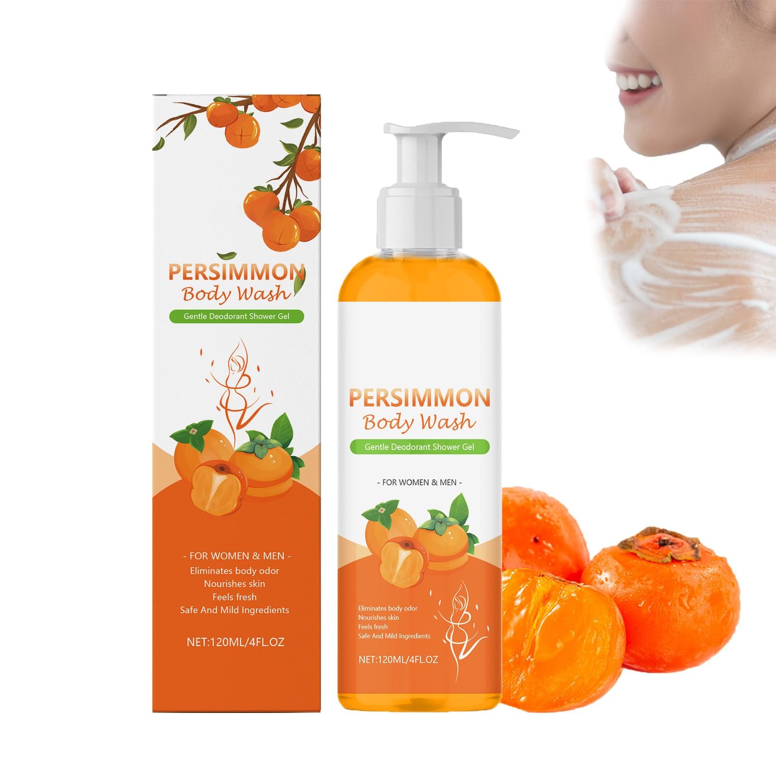Гель для душу Persimmon Body Odour Shower Gel для усунення запаху 1 шт., фото №1