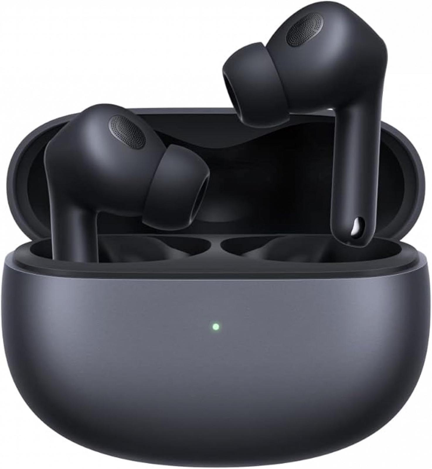 Наушники Xiaomi Buds 3T Pro In-Ear Bluetooth (активное автошумоподавление, режим прозрачности, премиальный объемный звук, до 24 часов работы с беспроводным зарядным кейсом, IP55) Черный, фото №1