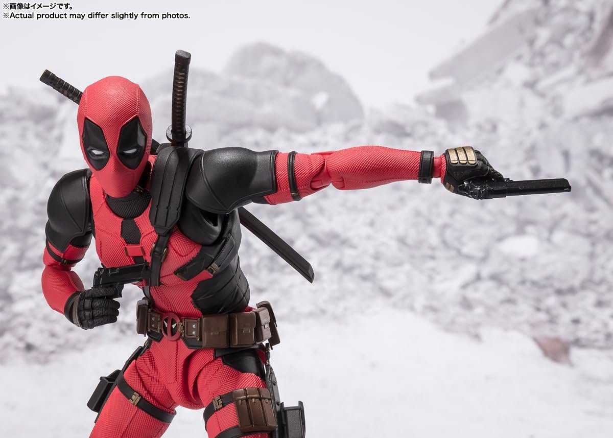 Екшн-фігурка Bandai Spirits S.H.Figuarts Deadpool (Deadpool & Wolverine) Deadpool, фото №9