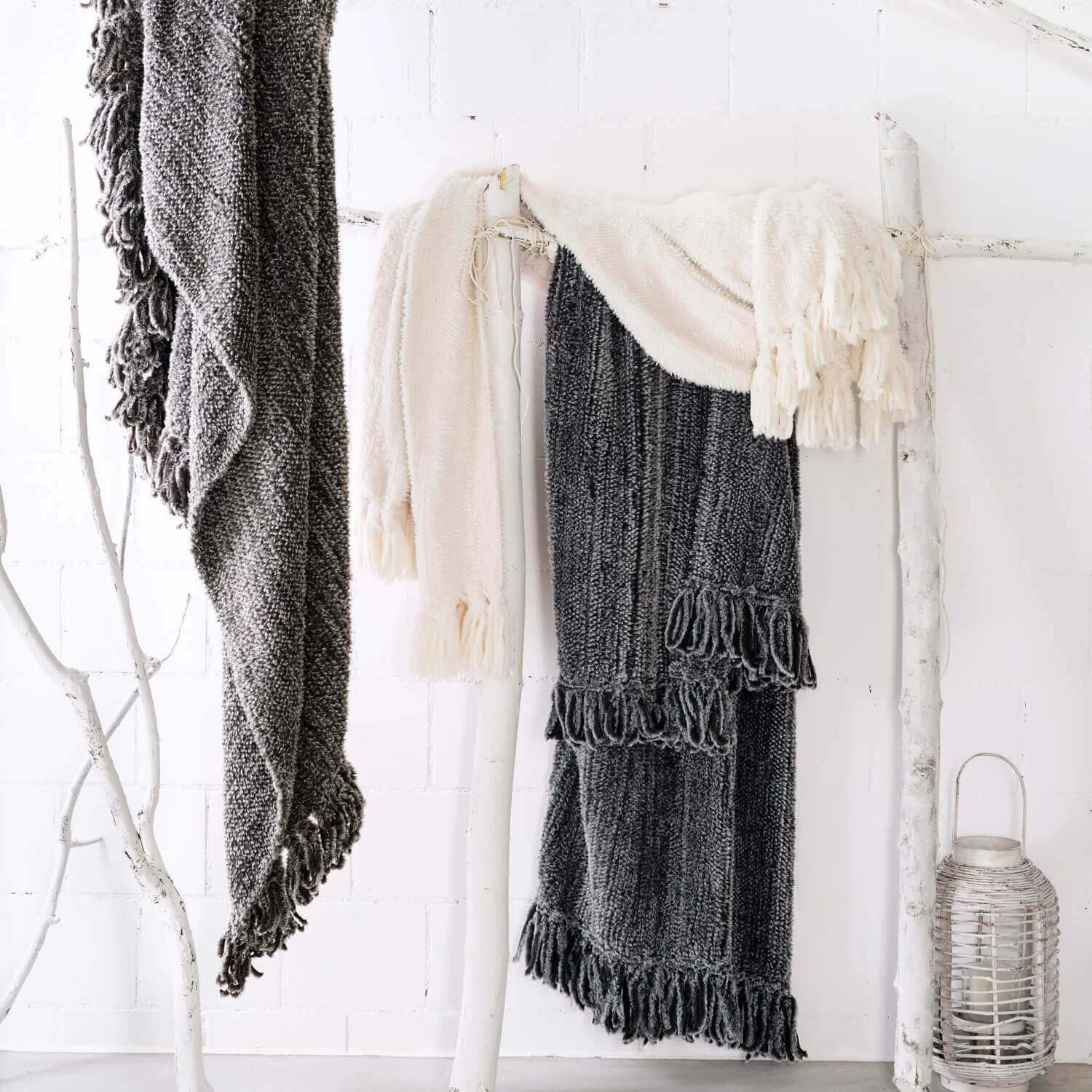 Плед Winterhome Alpine Yak Ivory Искусственный мех 130 x 180 см, фото №4