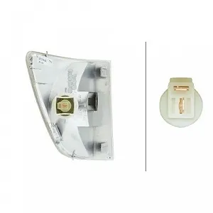 Указатель поворота HELLA 2BA 007 016-031 для DAF MERCEDES-BENZ HYMER, передний левый synthetic.ua - Фото 1