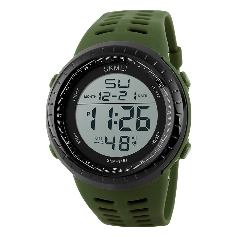 Годинник Skmei 1167AG Army Green, фото №1