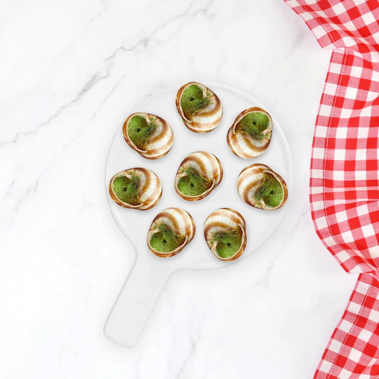 Форма для запекания улиток LIFKOME керамическая термостойкая с отверстиями для духовки и посудомоечной машины, фото №3 Форма для запекания улиток LIFKOME керамическая термостойкая с отверстиями для духовки и посудомоечной машины, фото №3