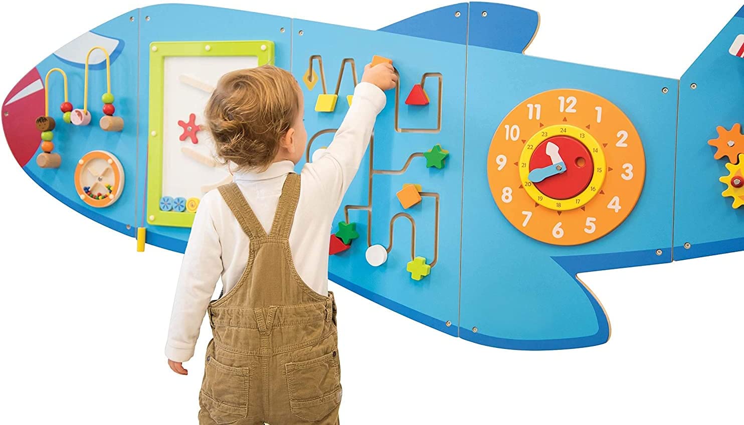 Игровой центр Бизиборд Viga Toys Самолет (50673), фото №2