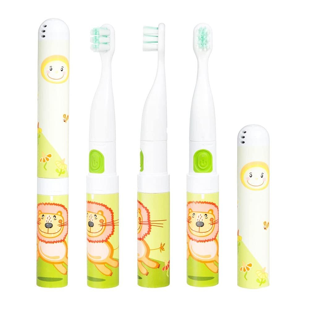 Дитяча звукова зубна щітка VITAMMY Smile Kids Green Lion 3+, фото №6