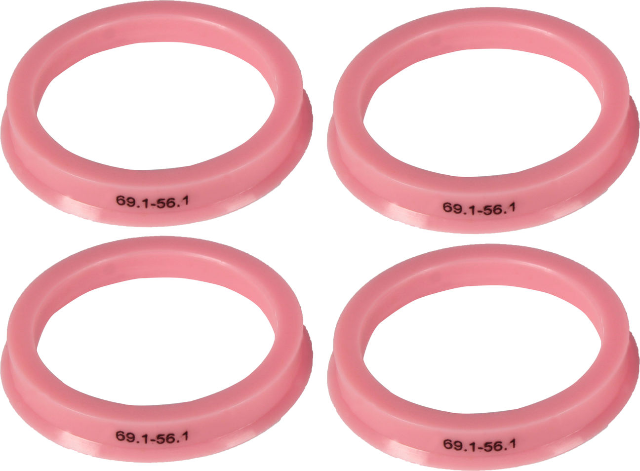 Кільця центрувальні для колісних дисків 69.1-56.1 Walline термопластик WL, фото №1