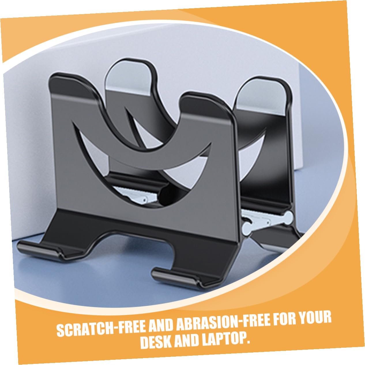 Підставка для ноутбука Компактна з вентиляцією Ергономічна Нахилена Тепловідвідна, фото №4 Підставка для ноутбука Компактна з вентиляцією Ергономічна Нахилена Тепловідвідна, фото №4