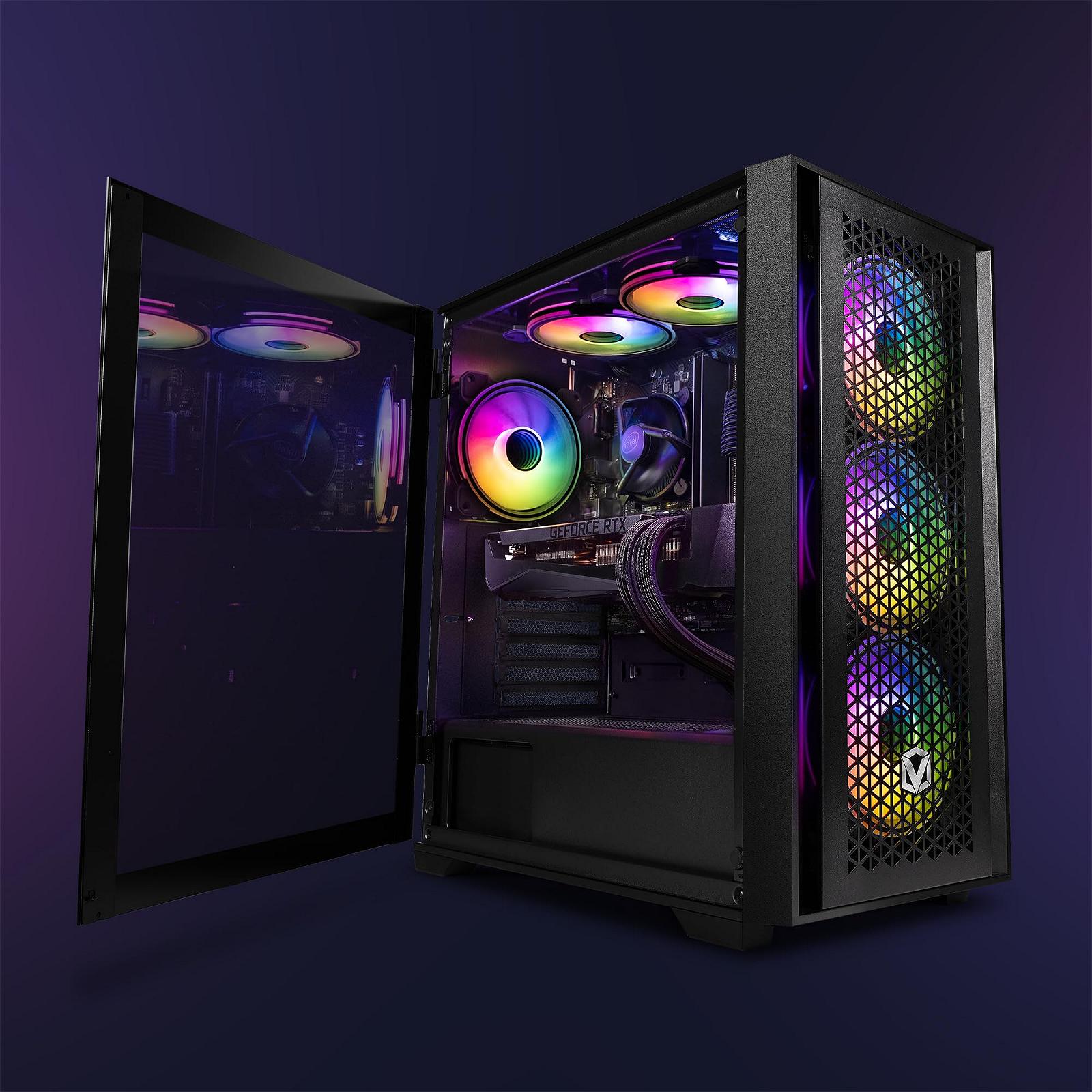 ПК Vibox IV-144 Gaming Комплект - Монитор 24 дюйма Intel i9 8-Core 11900 Nvidia RTX 4070 Super OC 12GB 16GB 1TB NVMe SSD 850W Windows 11 WiFi, фото №2