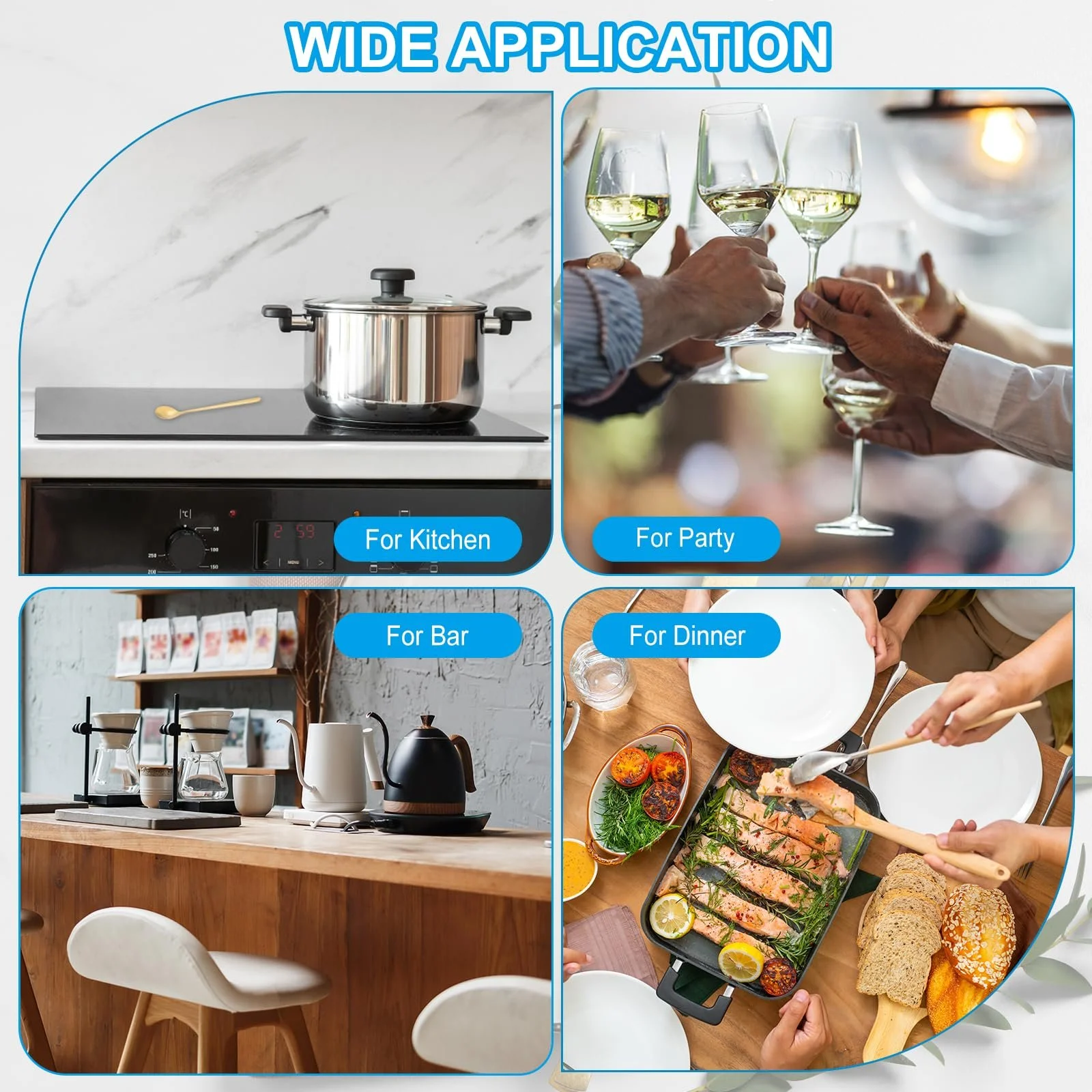 Ложка для холодного чаю Patikil з довгою ручкою, 6 штук, фото №5