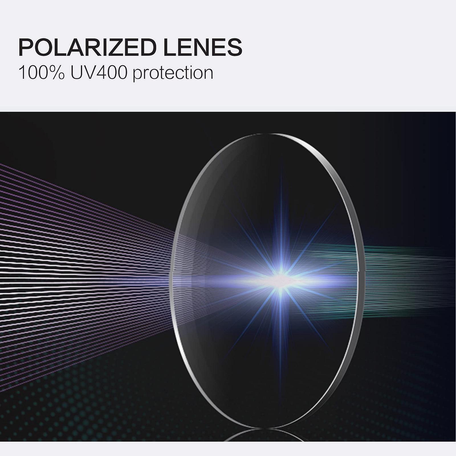 Солнцезащитные очки Zenottic, поляризованные, круглые, ретро классика, защита UV 400, винтажная оправа для мужчин и женщин, фото №3