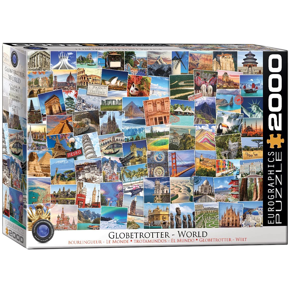 Пазл Eurographics Landmarks of the World 8220-5480 2000 элементов Разноцветный, фото №1