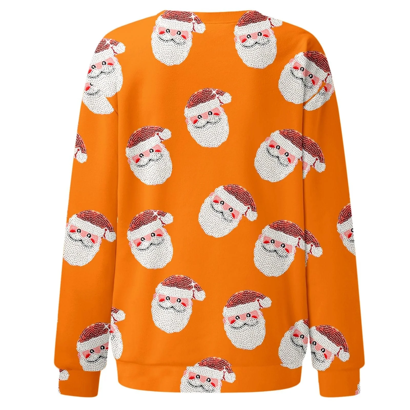 Рождественский Свитер Женский Рождественский Свитер Санта Длинный Рукав, фото №4