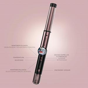 Фен-щітка Cecotec AirGlisse 8in1 Flex 1400 Вт 110,000 об/хв Кераміка-кератин CoandaTech Чорний synthetic.ua - Фото 1